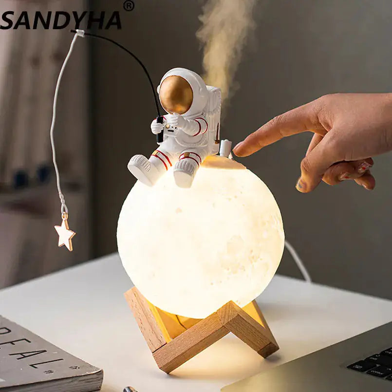 Humidificador y Lámpara Astronauta