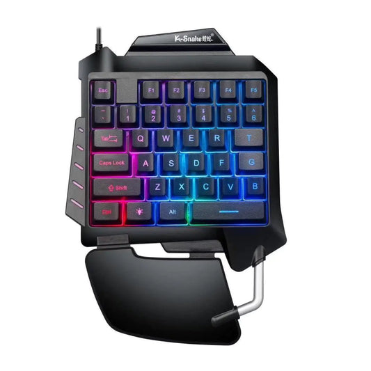 Teclado GAMING para 1 Mano