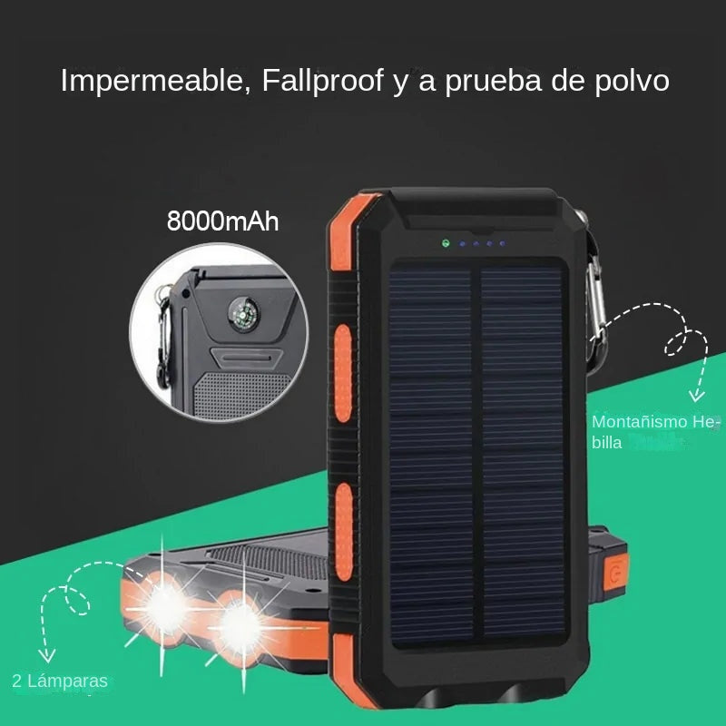 Batería Solar de 8000mAh