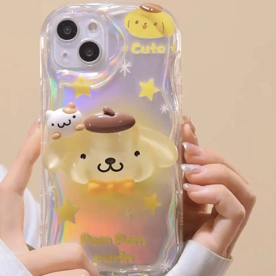 Fundas para Iphone Sanrio con Gelatina