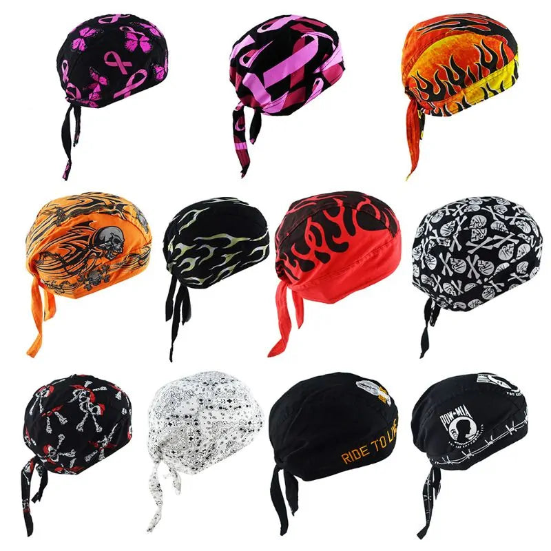 Pañuelo/Gorra de Motociclista Unisex