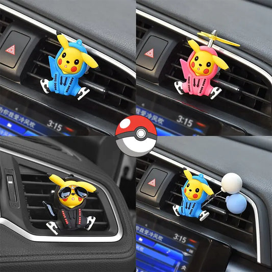 Clip de Aromaterapia para Coche de Pokémon Pikachu