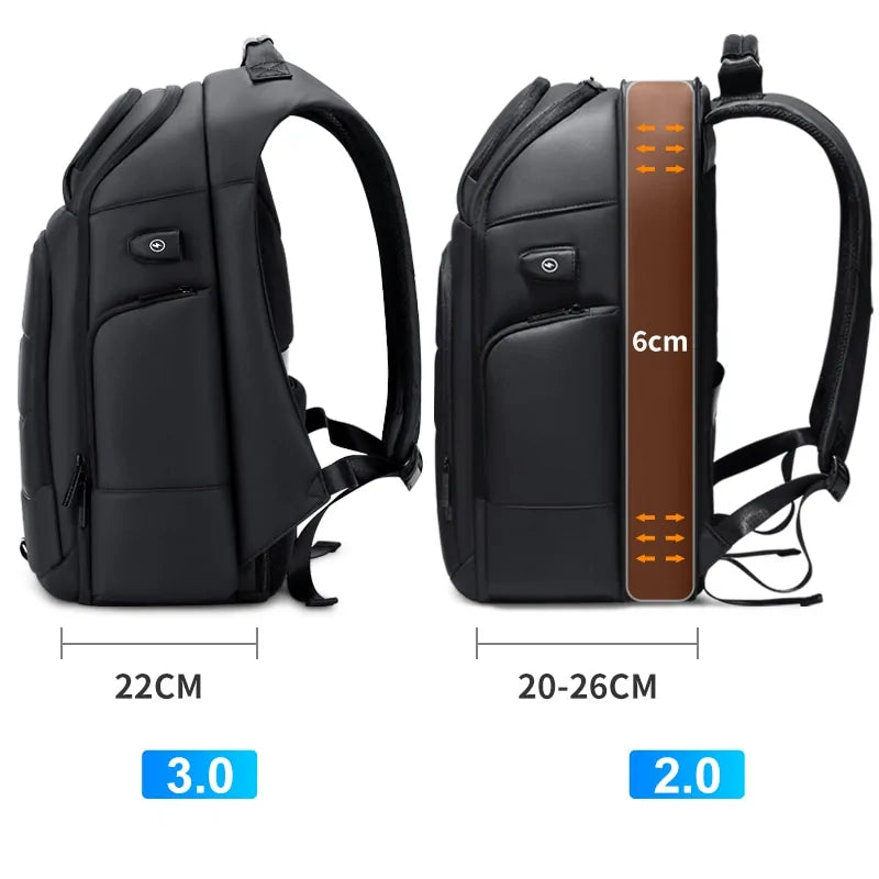 Mochila Impermeable con Carga USB