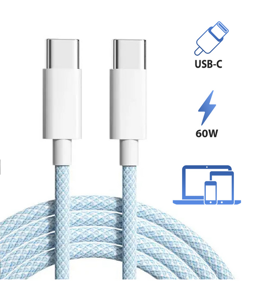 Cable ULTRARÁPIDO USB-C 60W