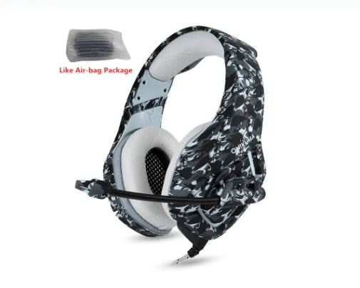 Auriculares Gaming de Camuflaje