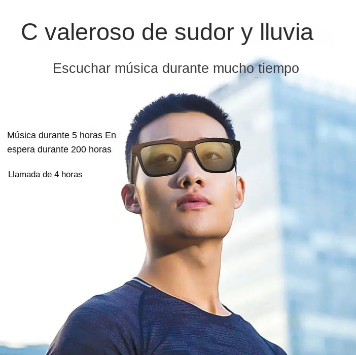 Gafas de Sol con Altavoz y Micrófono Inteligentes