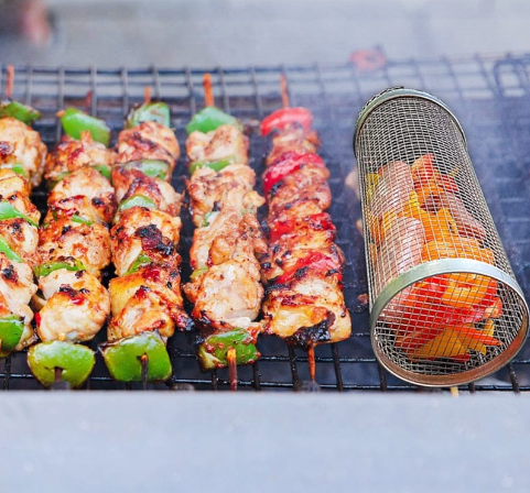 Cesta Cilíndrica para Parrilla