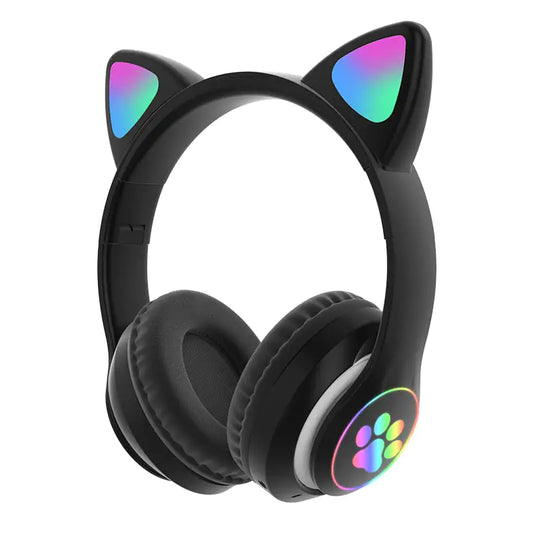 Auriculares con Orejas de Gato