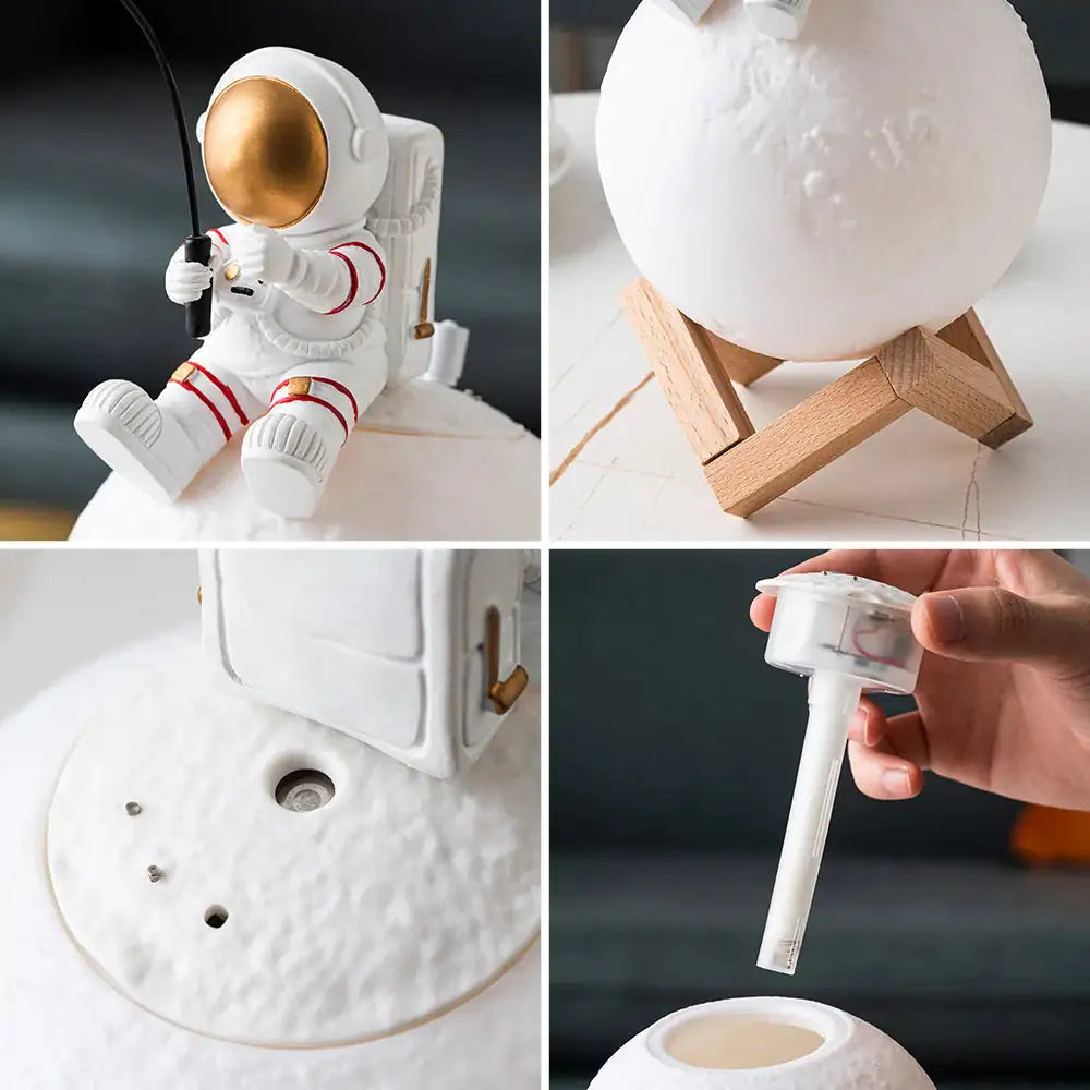 Humidificador y Lámpara Astronauta