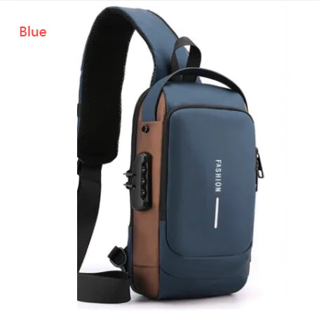 Mochila Antirrobo con Contraseña USB