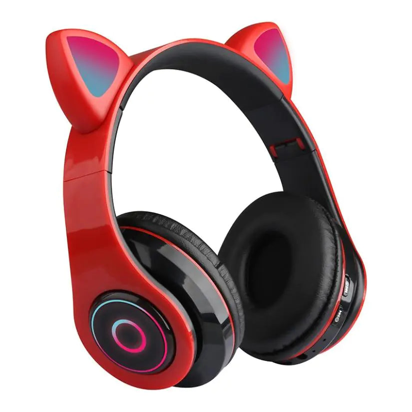 Auriculares con Orejas de Gato