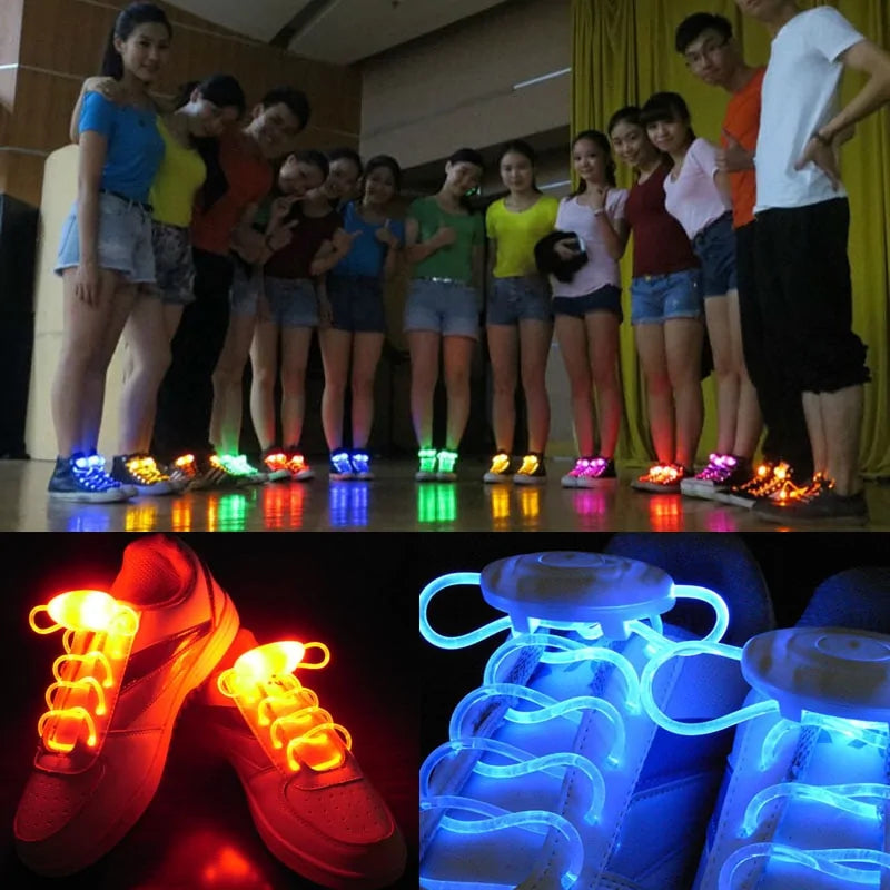 Cordones para Zapatillas Deportivas con Luces LED