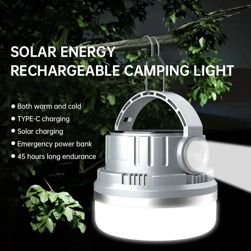 Luz Solar de Emergencia para Acampada