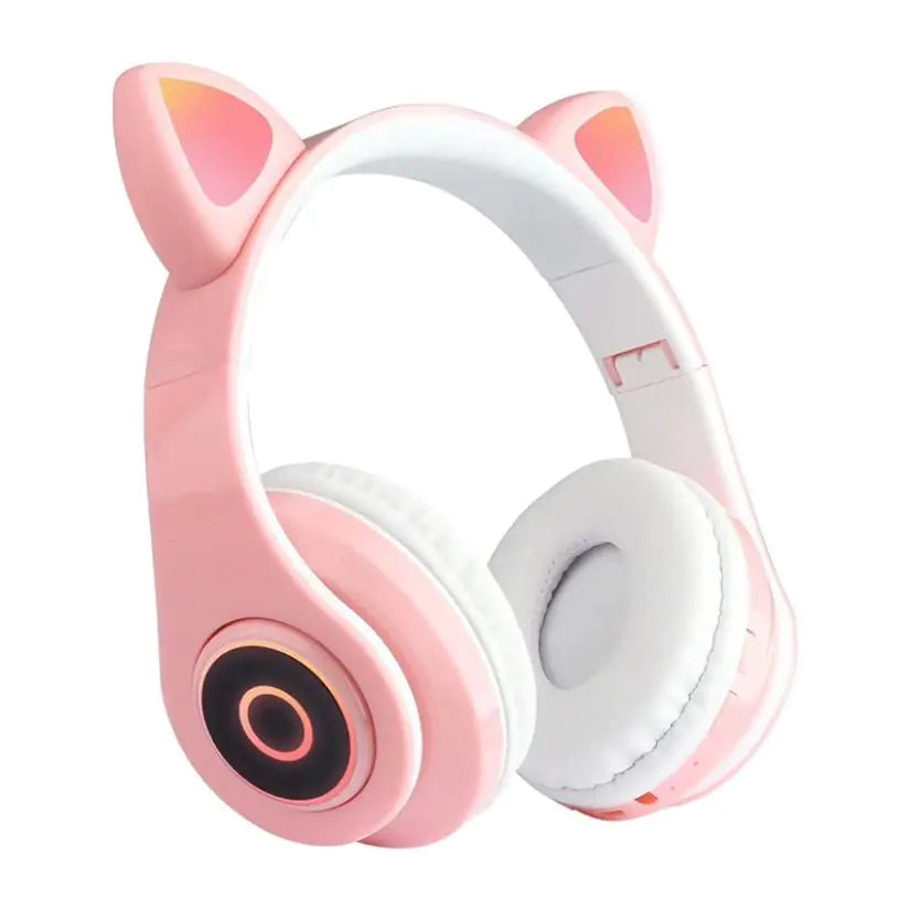 Auriculares con Orejas de Gato